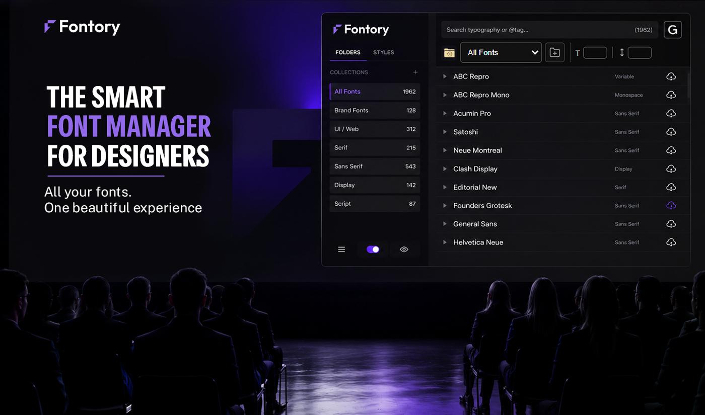 The Smart Font Manager for Designers
